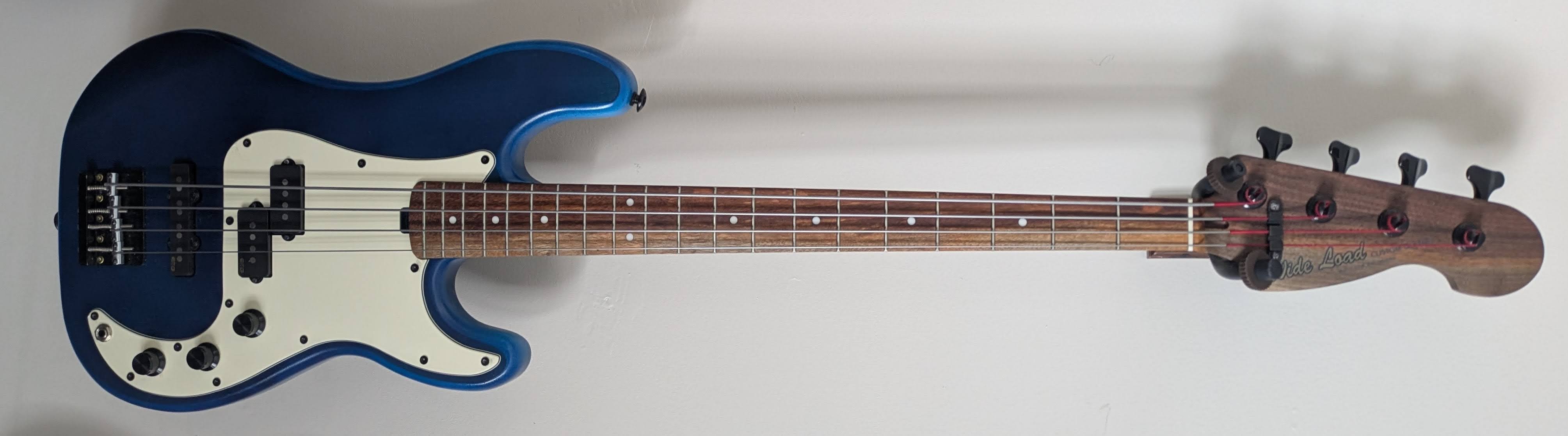 Navy Burst PJ Bass